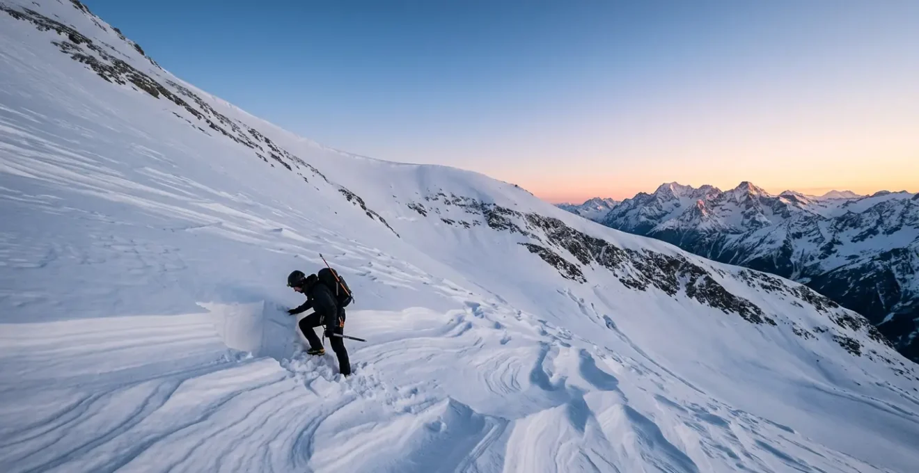 Analyse des couches du manteau neigeux en montagne pour détecter les risques d'avalanche
